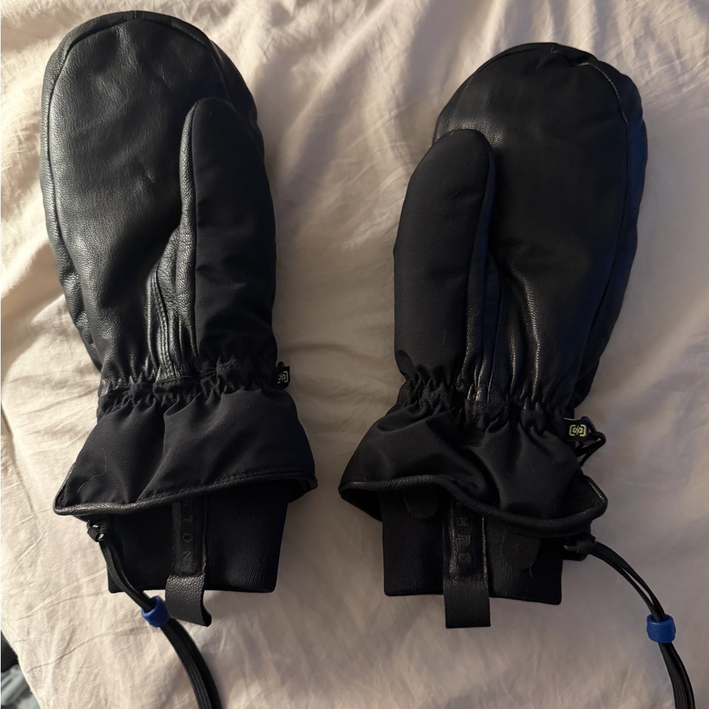 Burton Black Mittens